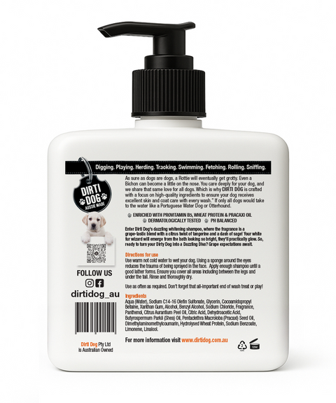 BRIGHTENING ALL IN ONE Dog Shampoo & Conditioner 600ml