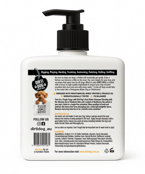 DETANGLING ALL IN ONE Dog Shampoo & Conditioner 600ml