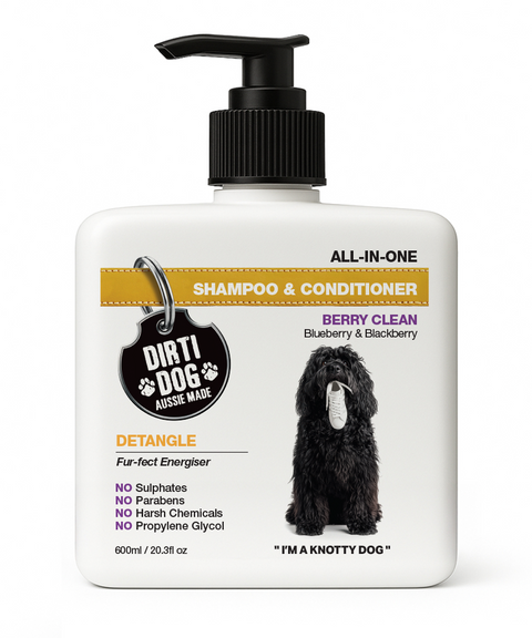 DETANGLING ALL IN ONE Dog Shampoo & Conditioner 600ml