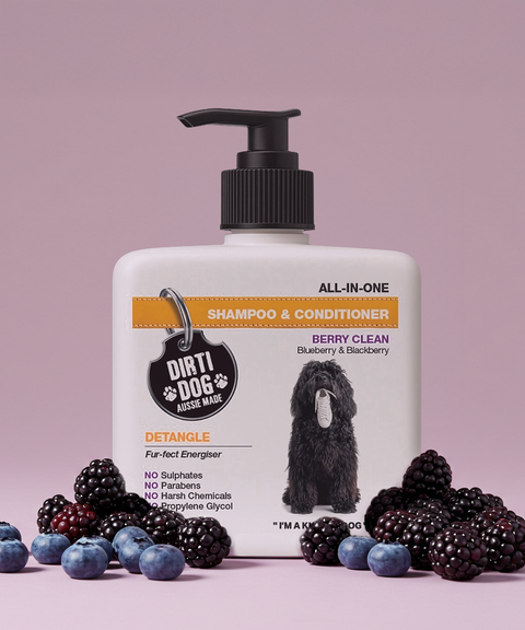 DETANGLING ALL IN ONE Dog Shampoo & Conditioner 600ml