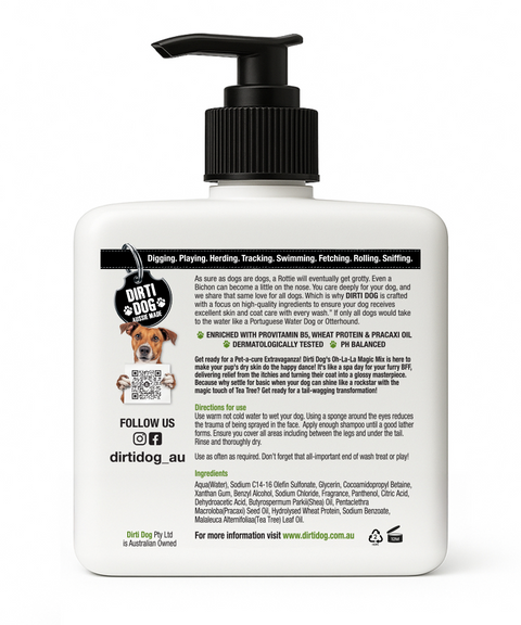DRY & SENSITIVE ALL IN ONE Dog Shampoo & Conditioner 600ml